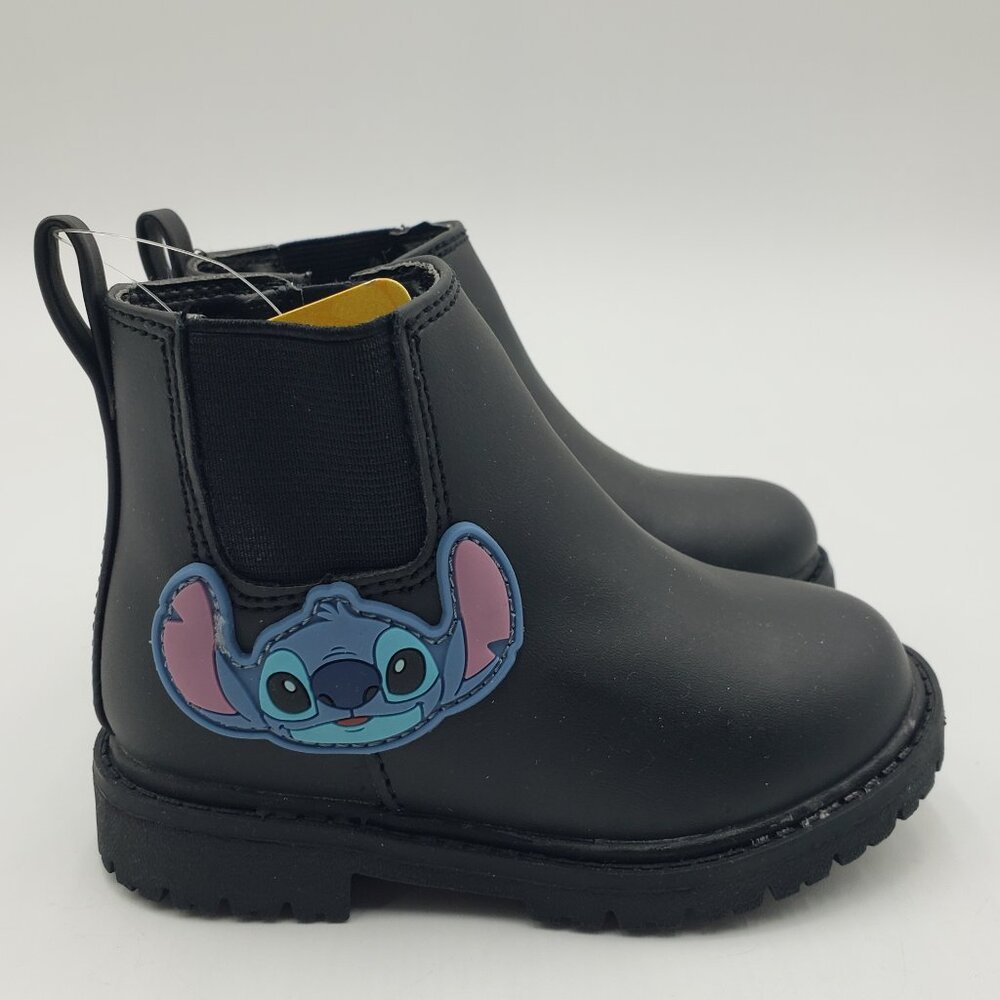 Disney Lilo and Stitch Chelsea Boots Booties Toddler Girls Sz 6